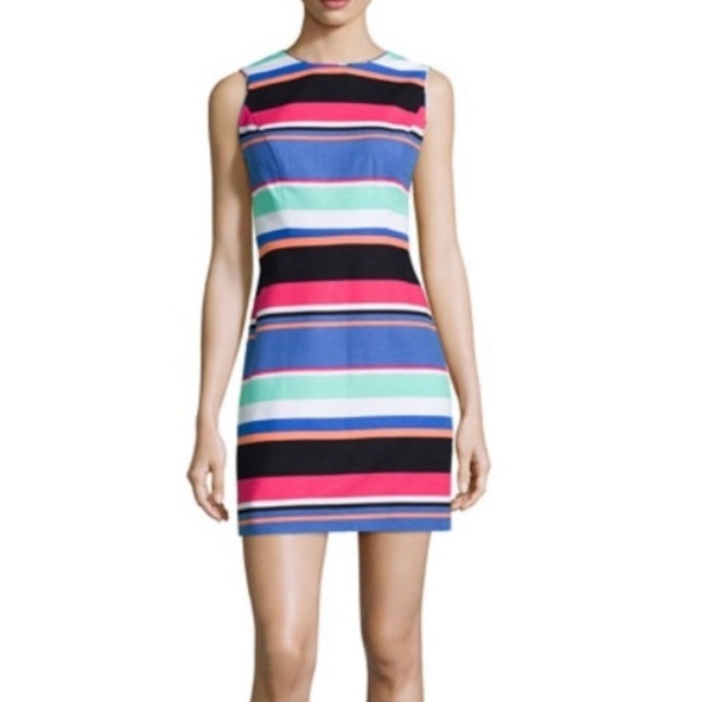 Kate Spade Tropical Stripe Miriam Dress size 2